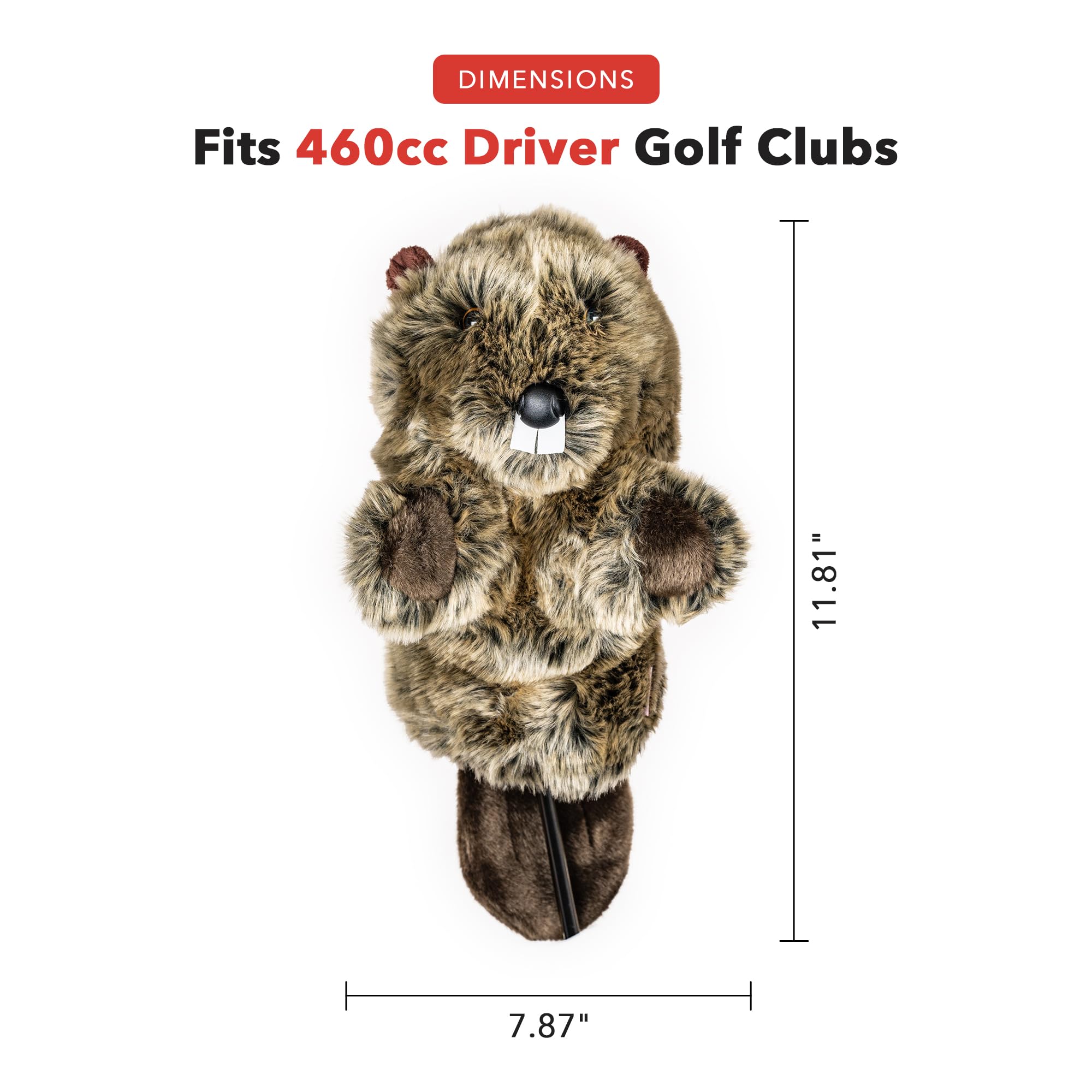 Amazon.co.jp: DAPHNES ビーバー ヘッドカバー : スポーツ＆アウトドア